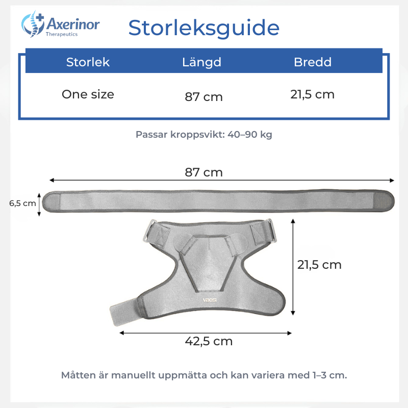 Axerinor Axel- & Skulderstöd Pro™