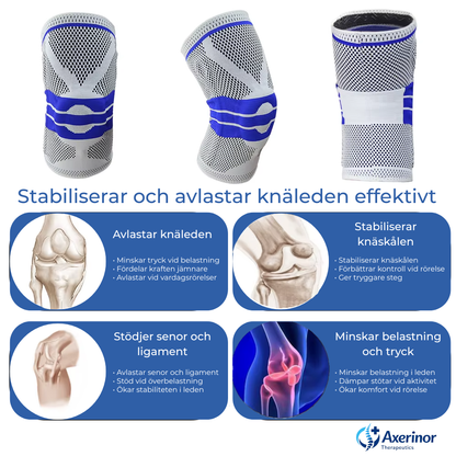 Axerinor Knästöd Pro™ – Stabilt stöd för aktiv vardag