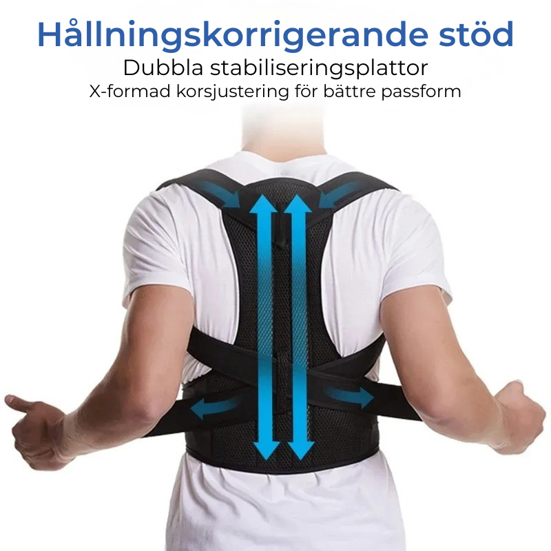 Rygg- & hållningsstöd Pro™ – Bekvämt stöd för hållning i vardagen