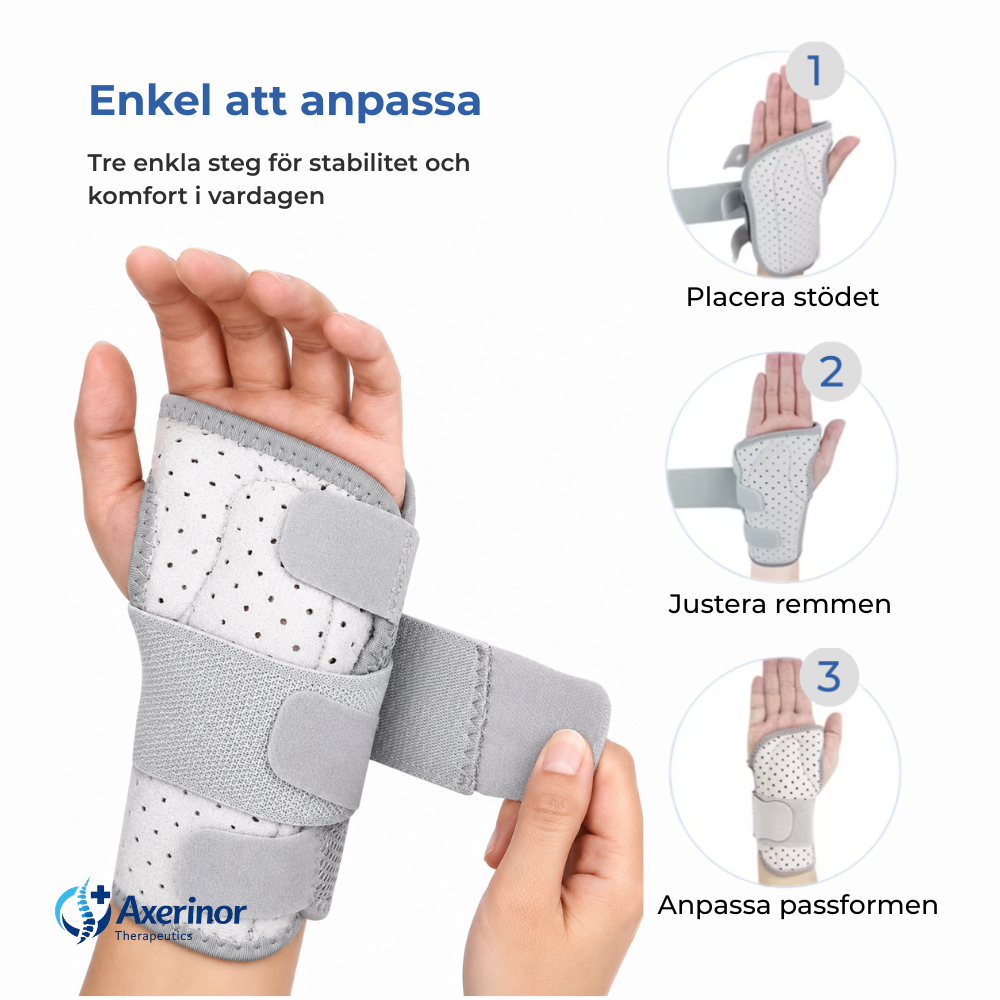 Axerinor Therapeutics™ Handledsstöd Pro