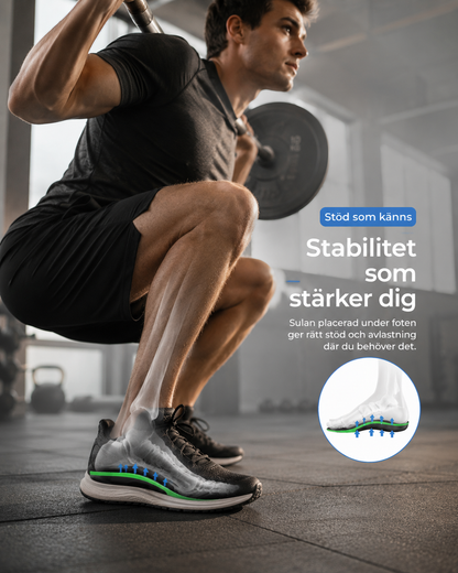 Axerinor Fotvalvsstöd Pro™ – Stöd för vardaglig användning