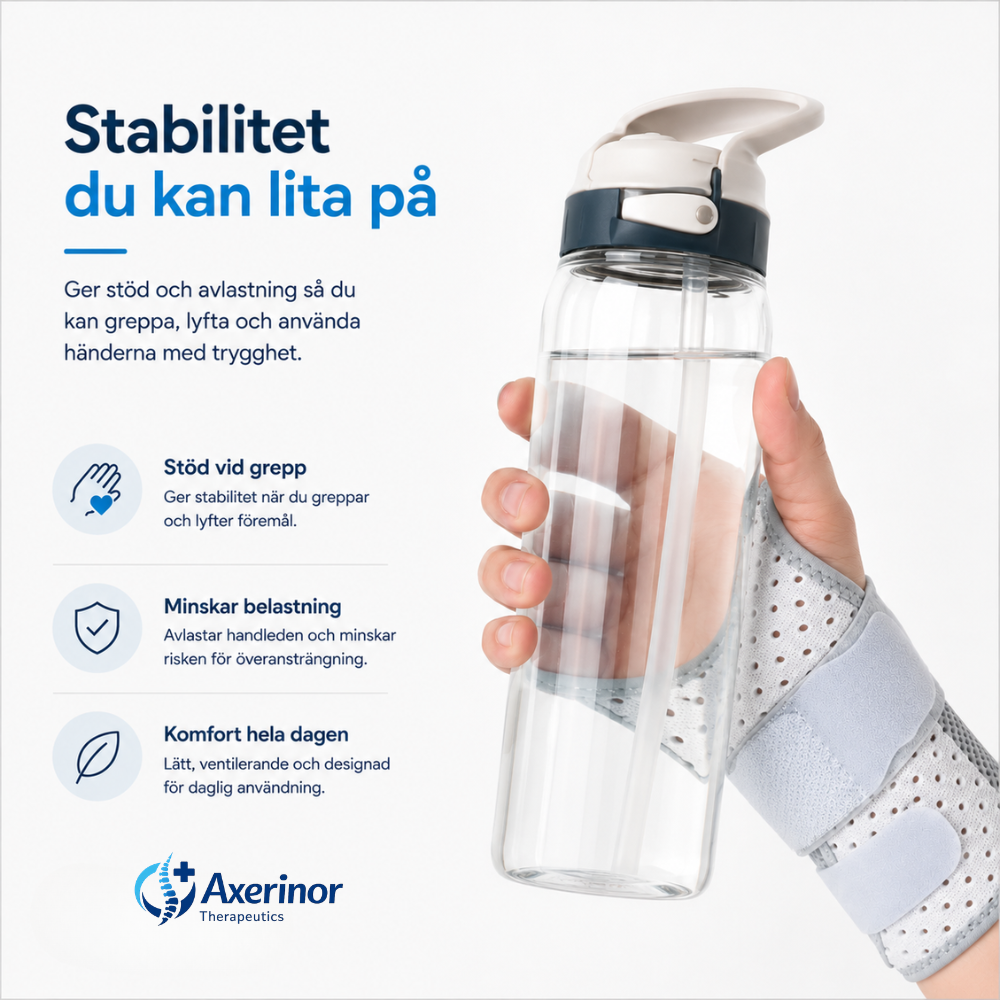 Axerinor Therapeutics™ Handledsstöd Pro