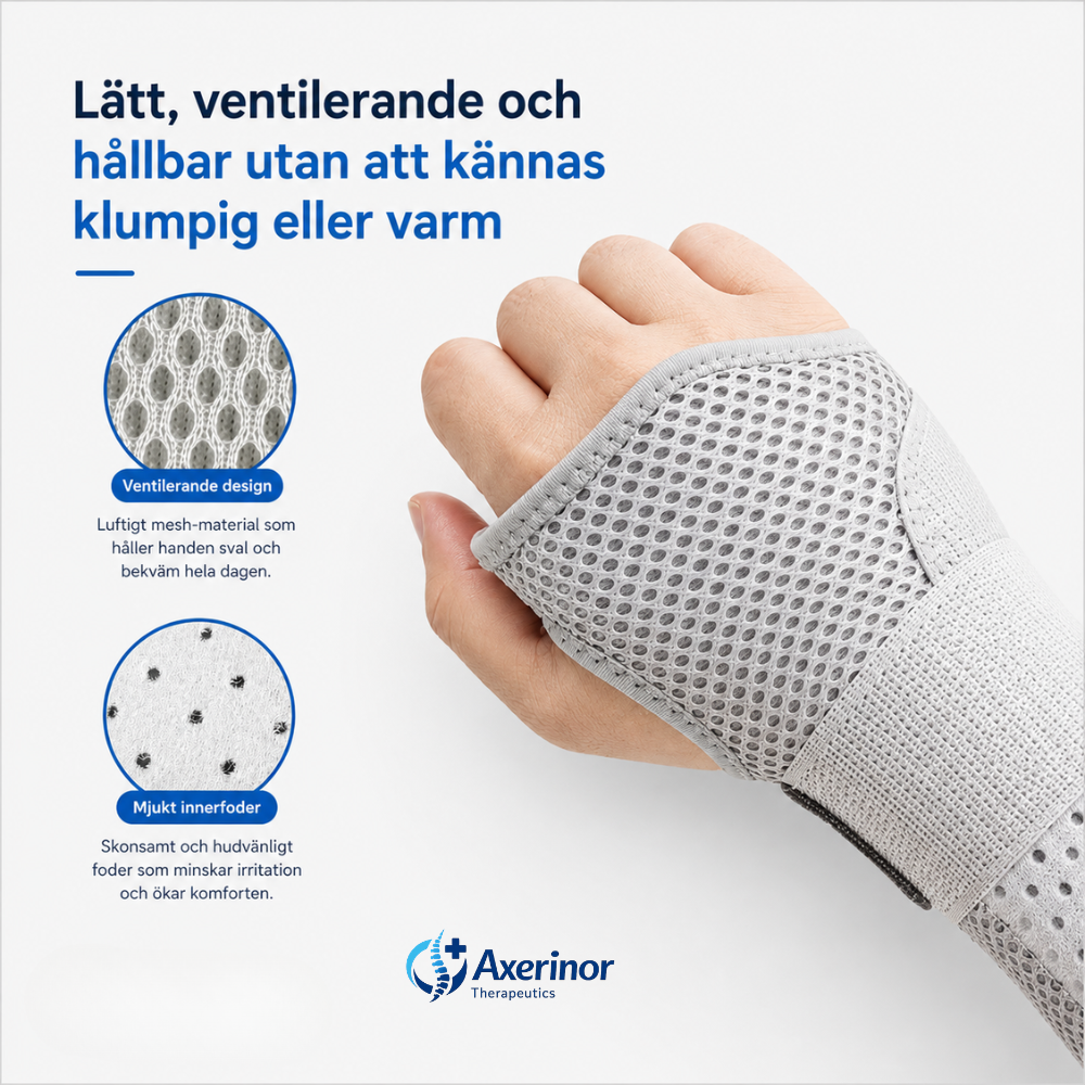 Axerinor Therapeutics™ Handledsstöd Pro